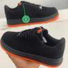 Nike Airforce 1 Suede Black and Orange thumb 0