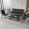 5 Seater Office Leather Waiting Office Sofas thumb 5