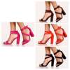 Pink Basic Ladies Pumps Open Toe Formal/Casual Shoes thumb 1