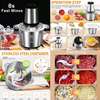 STAINLESS STEEL ELECTRIC MEAT GRINDER/VEGETABLE CHOPPER thumb 1