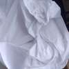 white elastic cotton bedsheets thumb 1