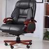 Office Chair: Black Director's Premium Reclining Chair thumb 1