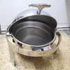 Roll top chaffing/Round chaffing dish/6litre Food wamer thumb 1