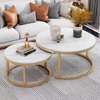 Round Nesting Coffee Table Set thumb 2