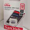 Sandisk Ultra Microsdhc Class 10 Uhs-i 100mb/S Card - 32gb thumb 1
