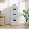 Fintech 3-Drawer Metallic Filing Cabinet thumb 0