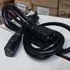 Dual Power Cord PC Power Supply Cable TV/Monitor cable thumb 1