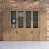 Modern 2-Door Wooden Office Storage Unit thumb 1