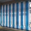 sky blue& white blended vertical blinds thumb 1