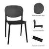 Elegant Durable-Black Retro Kids Dining Chair thumb 6