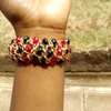 Womens Red Chain Bracelet+ Earrings thumb 1