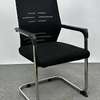 Black Ergonomic Mesh Visitors Waiting Chair thumb 3