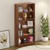 Wooden 5 Tier Rectangular Bookshelf thumb 3