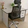 Office study desk ➕ secretarial headrests chair thumb 2