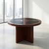 Modern 4-Seater Executive Meeting Table thumb 1