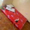 Single Mattress Red Floral with 2 Pillows Compact thumb 3