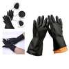 Heavy duty chemical resistant Industrial rubber gloves thumb 2