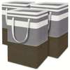 72L canvas collapsible  laundry/multi-purpose baskets thumb 0