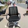 Improved recliner fabric Secretariat office chair thumb 0