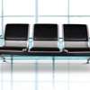 Office Bench; 3 Link padded office waiting bench thumb 2