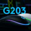 LOGITECH LIGHTSYNC GAMING MOUSE G203 thumb 1