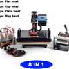 8 In 1 Industrial Quality Heat Press For Tshirts Caps thumb 1
