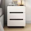 White Wooden Nordic Style Side Bedroom Cabinet thumb 8