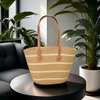Papyrus Straw Woven Beach Bag thumb 1