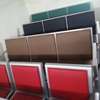 3-Seater linked visitor padded waiting chairs thumb 5