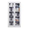 Office Cabinet:  2-Door Full Glass Metallic Office Cabinet thumb 2