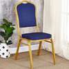 Office Chair: Blue Conference Stackable Chair thumb 4
