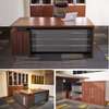 Office Desk : 1.6M Modern L-Shaped Executive Office Desk thumb 2