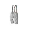 BOYS TROUSER PANTS WITH FREE SUSPENDERS (1-6YRS) thumb 0