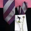 Gold, purple,Jungle green &red executive tie sets thumb 13