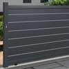 Modern heavy steel security sliding gates thumb 4