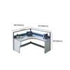 Office Workstation: Curve Design Two-Way Work Desk thumb 1