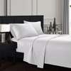 Executive Hotel/home white cotton bedsheets thumb 6