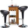 Office Barstool: Height Adjustable Maple Office Stool thumb 4