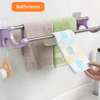 Double towel hanger with 2 hooks thumb 0