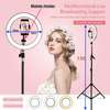 Selfie Ring Light with Tripod Stand Bundle with 10'' Selfie Ring Light thumb 1