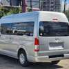 Toyota Grand Hiace 9L 2018 silver Color fully loaded. thumb 2