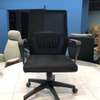 OFFICE CHAIR: Black High Back Office Chair thumb 0