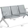 Airport Bench: Durable 3-link Waiting Seat For Travelers thumb 1