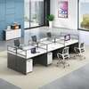 6-Way Modular Office Workstation – Modern Design thumb 1