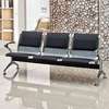 3-Seater Metal Waiting Bench – Airport & Public Use thumb 1