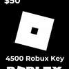 Roblox Gift Card 50 USD - 4500 Robux Key thumb 0