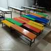 School dining tables and benches thumb 2