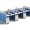 Executive Modern MDF 6-Way Work Station thumb 5