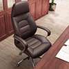 Office Chair : Pure Leather Luxury Ergonomic Boss Chair thumb 4