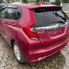 Honda fit hybrid maroon thumb 0